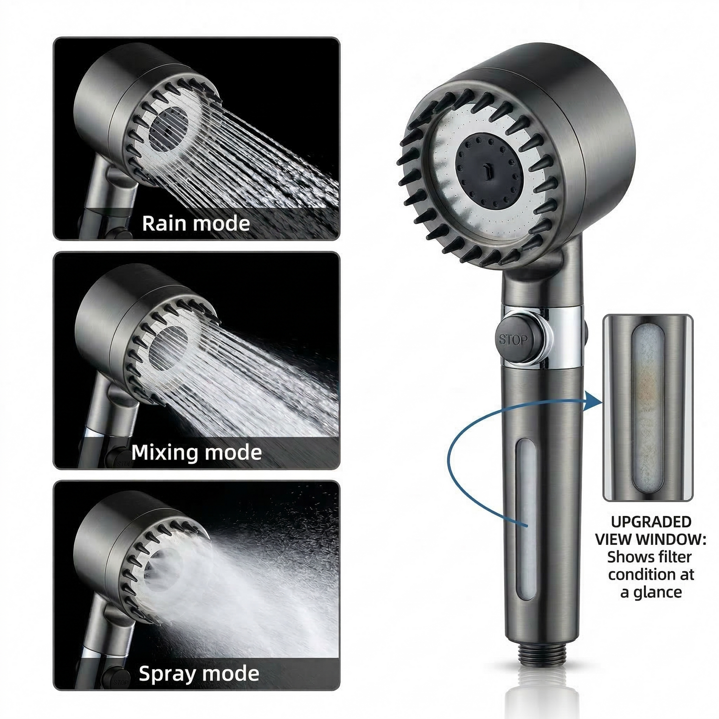 IonDrops™ Filtered Showerhead