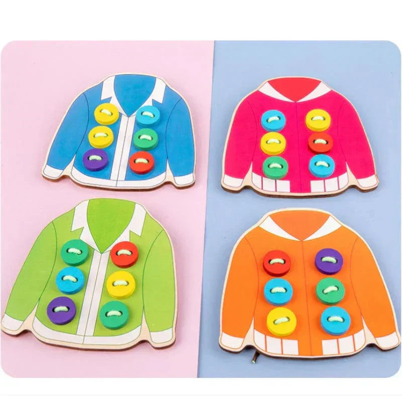 Lava Buttons - Educational Sewing