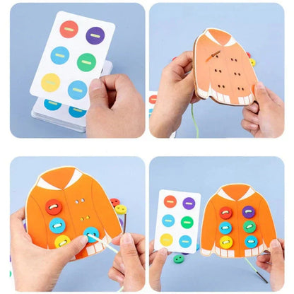 Lava Buttons - Educational Sewing