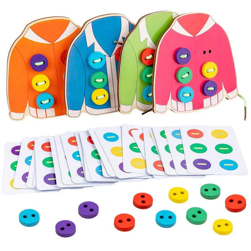 Lava Buttons - Educational Sewing