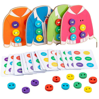 Lava Buttons - Educational Sewing